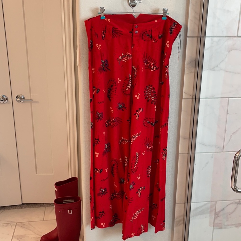 Free People One Wide leg pants